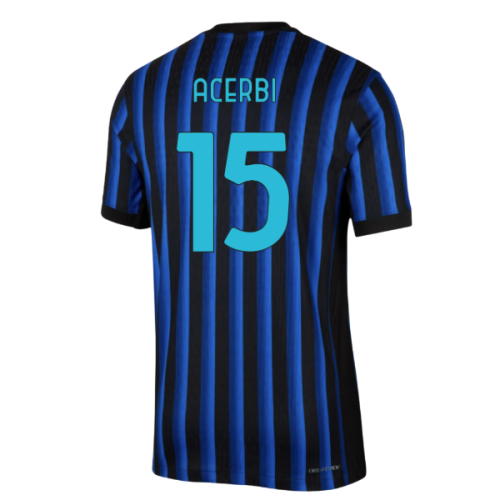 2025-2026 Inter Milan Home Authentic Dri-Fit ADV Shirt (Acerbi 15)