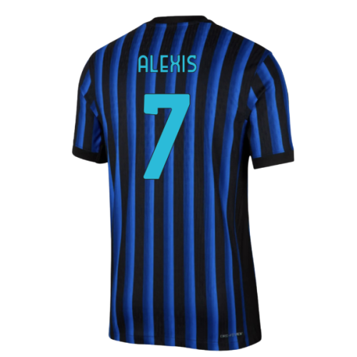 2025-2026 Inter Milan Home Authentic Dri-Fit ADV Shirt (Alexis 7)