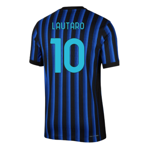 2025-2026 Inter Milan Home Authentic Dri-Fit ADV Shirt (Lautaro 10)