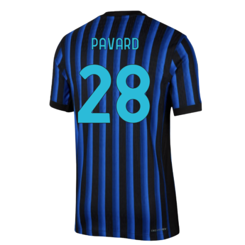 2025-2026 Inter Milan Home Authentic Dri-Fit ADV Shirt (Pavard 28)