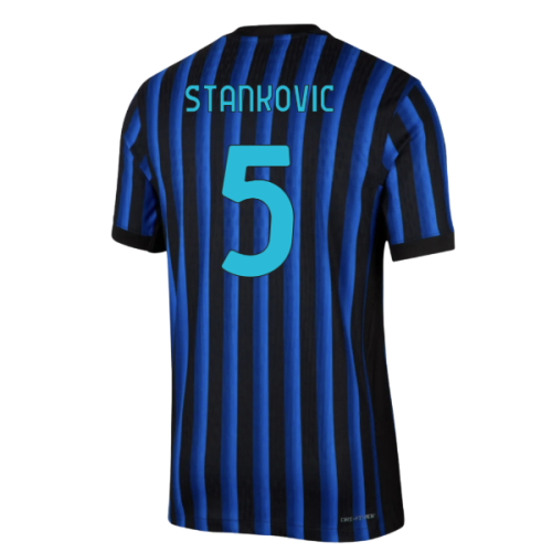 2025-2026 Inter Milan Home Authentic Dri-Fit ADV Shirt (Stankovic 5)