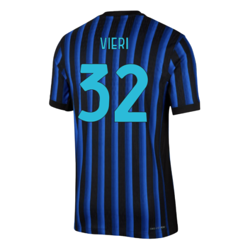 2025-2026 Inter Milan Home Authentic Dri-Fit ADV Shirt (Vieri 32)