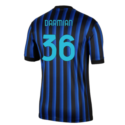 2025-2026 Inter Milan Home Shirt (Darmian 36)