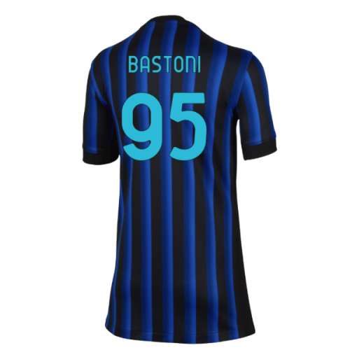2025-2026 Inter Milan Home Shirt (Kids) (Bastoni 95)