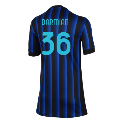2025-2026 Inter Milan Home Shirt (Kids) (Darmian 36)