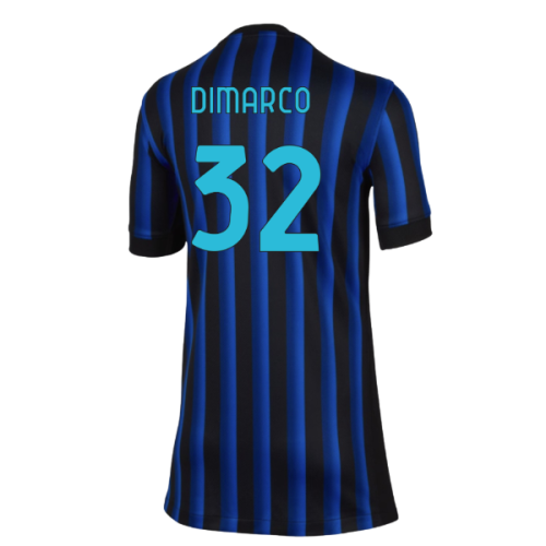 2025-2026 Inter Milan Home Shirt (Kids) (Dimarco 32)