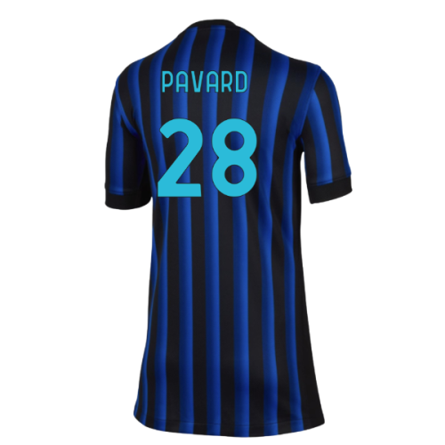 2025-2026 Inter Milan Home Shirt (Kids) (Pavard 28)