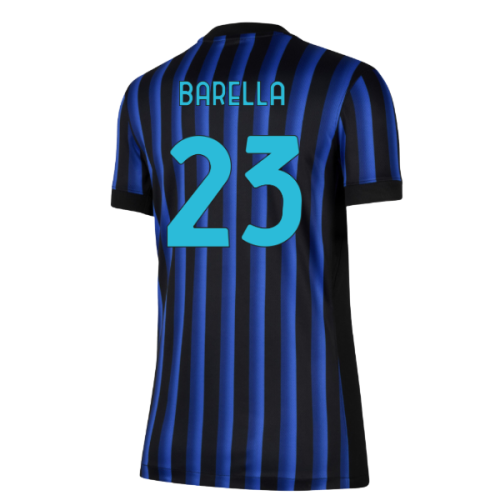 2025-2026 Inter Milan Home Shirt (Womens) (Barella 23)