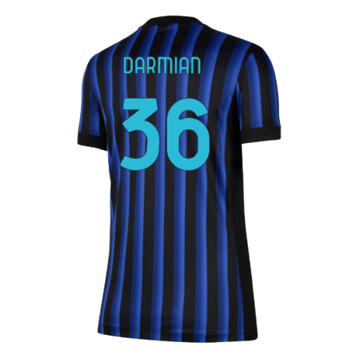 2025-2026 Inter Milan Home Shirt (Womens) (Darmian 36)