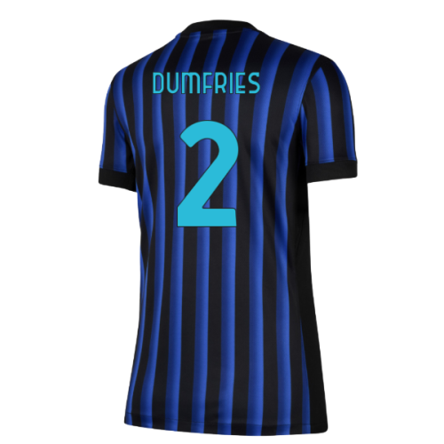 2025-2026 Inter Milan Home Shirt (Womens) (Dumfries 2)
