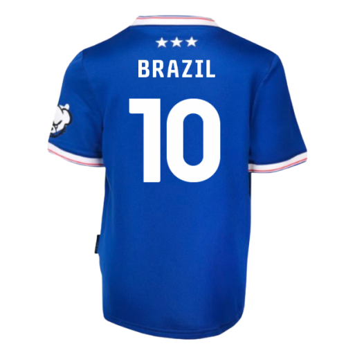 2025-2026 Ipswich Town Home Shirt - Kids (Brazil 10)