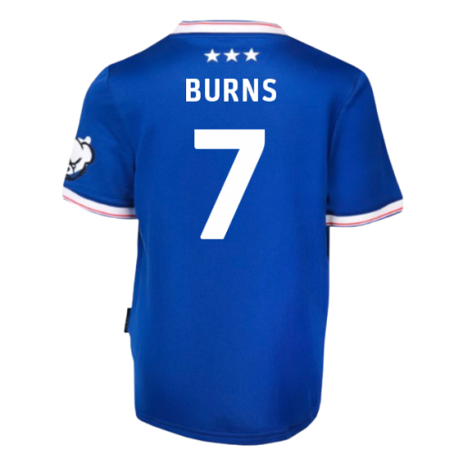 2025-2026 Ipswich Town Home Shirt - Kids (Burns 7)