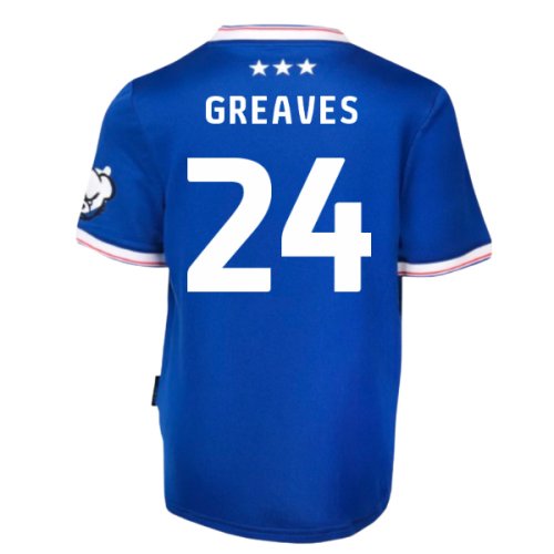 2025-2026 Ipswich Town Home Shirt - Kids (Greaves 24)