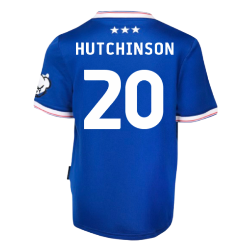 2025-2026 Ipswich Town Home Shirt - Kids (Hutchinson 20)