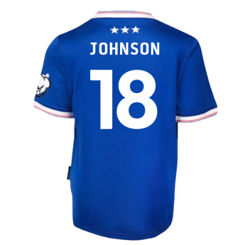 2025-2026 Ipswich Town Home Shirt - Kids (Johnson 18)