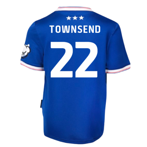 2025-2026 Ipswich Town Home Shirt - Kids (Townsend 22)