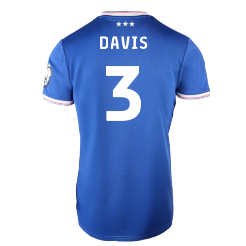 2025-2026 Ipswich Town Home Shirt (Womens) (Davis 3)