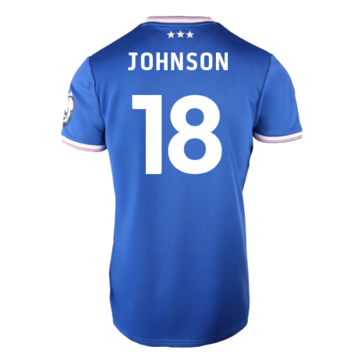 2025-2026 Ipswich Town Home Shirt (Womens) (Johnson 18)