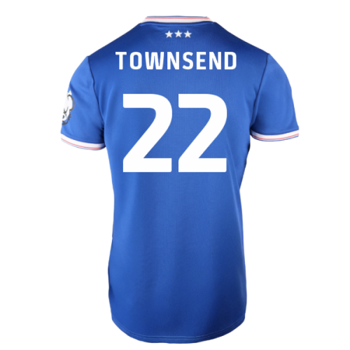 2025-2026 Ipswich Town Home Shirt (Womens) (Townsend 22)