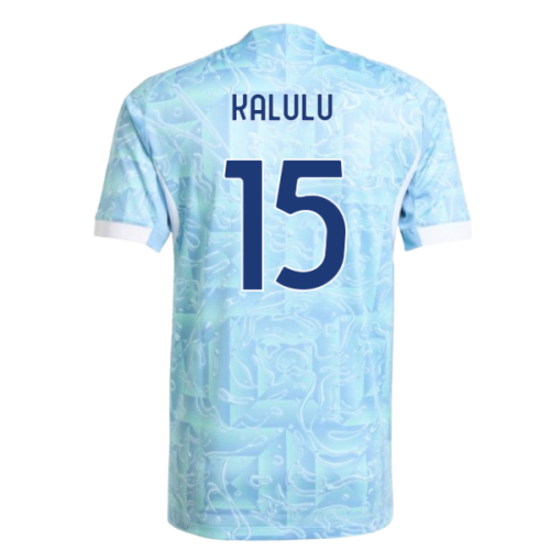 2025-2026 Juventus Authentic Away Shirt (Kalulu 15)