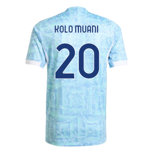 2025-2026 Juventus Authentic Away Shirt (Kolo Muani 20)