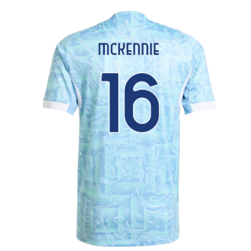 2025-2026 Juventus Authentic Away Shirt (McKennie 16)