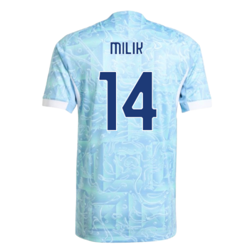 2025-2026 Juventus Authentic Away Shirt (Milik 14)