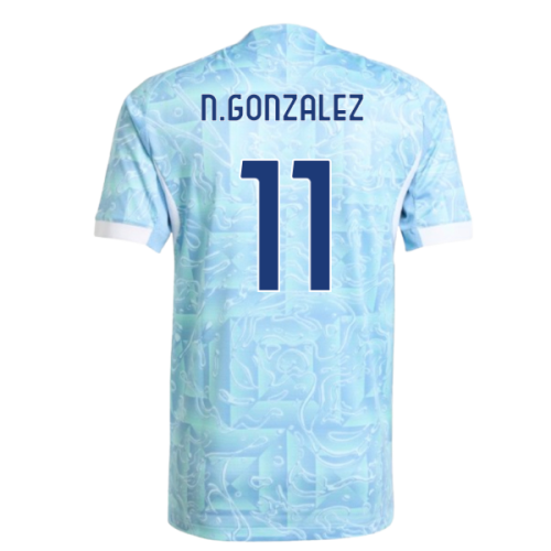 2025-2026 Juventus Authentic Away Shirt (N.Gonzalez 11)