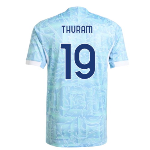 2025-2026 Juventus Authentic Away Shirt (Thuram 19)
