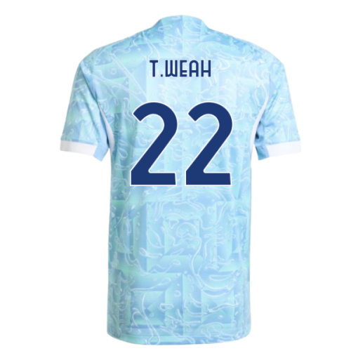 2025-2026 Juventus Authentic Away Shirt (T.Weah 22)
