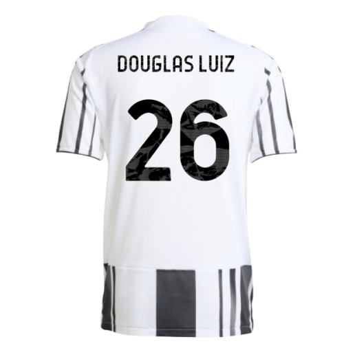 2025-2026 Juventus Authentic Home Shirt (Douglas Luiz 26)