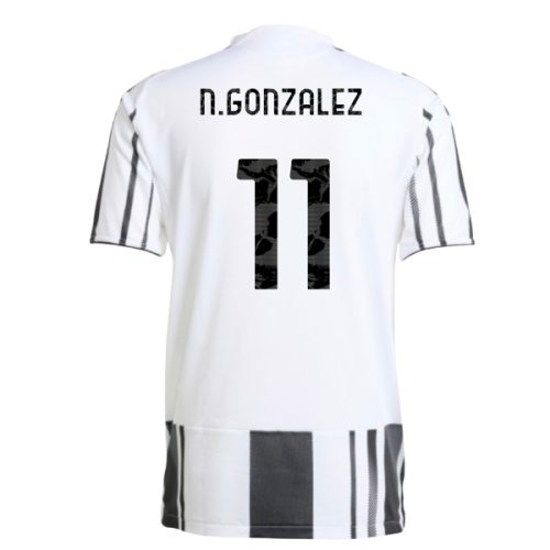 2025-2026 Juventus Authentic Home Shirt (N.Gonzalez 11)