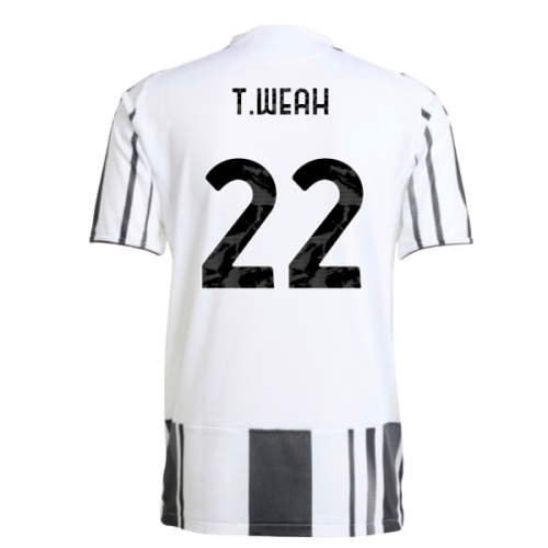 2025-2026 Juventus Authentic Home Shirt (T.Weah 22)