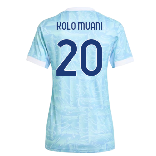 2025-2026 Juventus Away Shirt (Womens) (Kolo Muani 20)