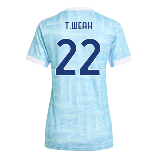 2025-2026 Juventus Away Shirt (Womens) (T.Weah 22)