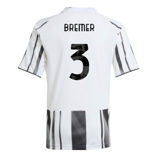 2025-2026 Juventus Home Shirt (Kids) (Bremer 3)