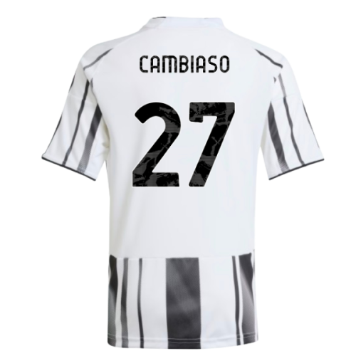 2025-2026 Juventus Home Shirt (Kids) (Cambiaso 27)