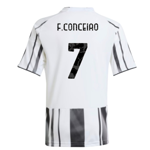 2025-2026 Juventus Home Shirt (Kids) (F.Conceiao 7)