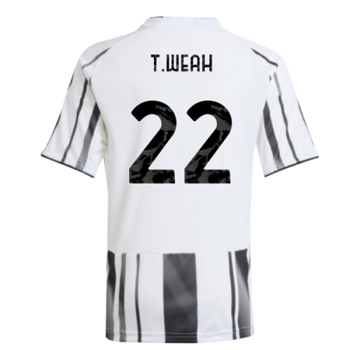 2025-2026 Juventus Home Shirt (Kids) (T.Weah 22)