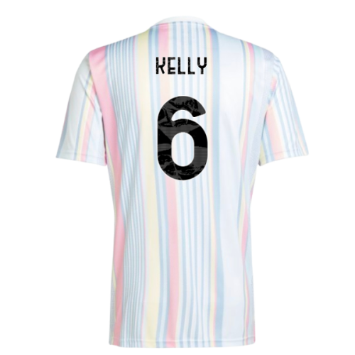 2025-2026 Juventus Pre-Match Shirt (White) (Kelly 6)