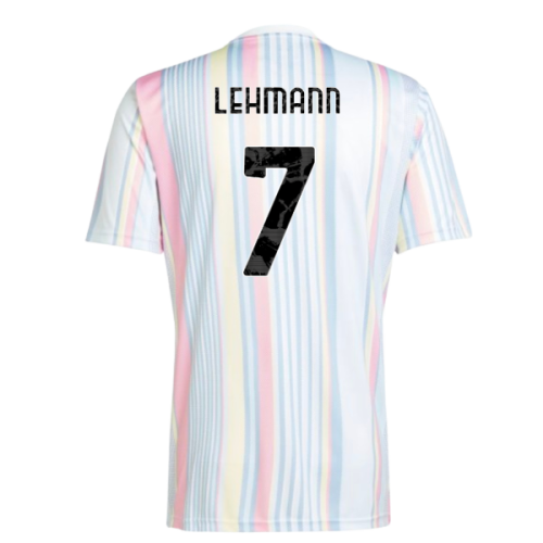 2025-2026 Juventus Pre-Match Shirt (White) (Lehmann 7)