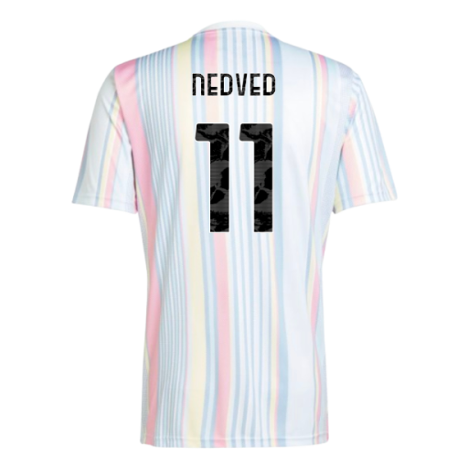 2025-2026 Juventus Pre-Match Shirt (White) (Nedved 11)