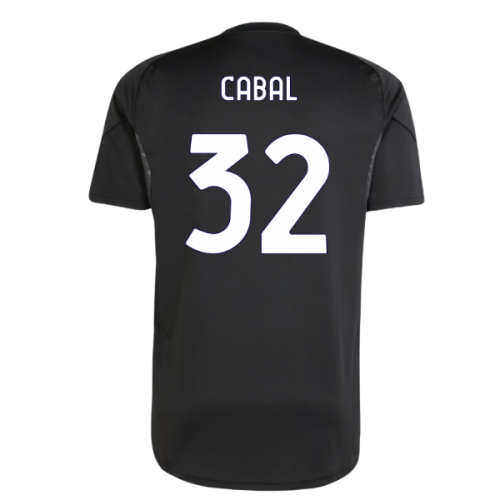 2025-2026 Juventus Training Shirt (Black) (Cabal 32)