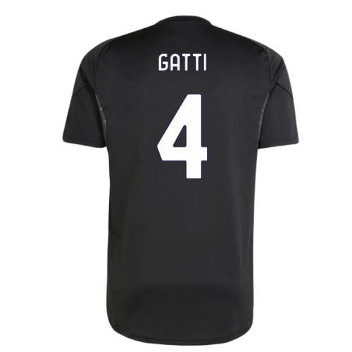 2025-2026 Juventus Training Shirt (Black) (Gatti 4)