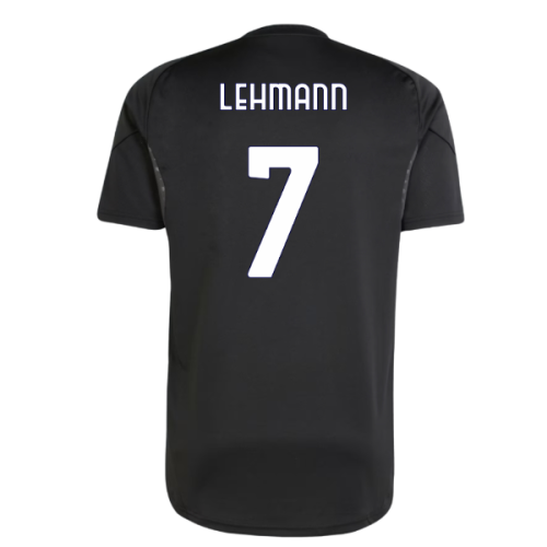 2025-2026 Juventus Training Shirt (Black) (Lehmann 7)