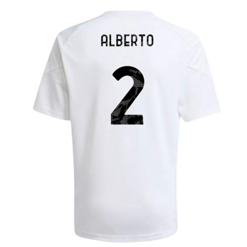 2025-2026 Juventus Training Shirt (White) - Kids (Alberto 2)