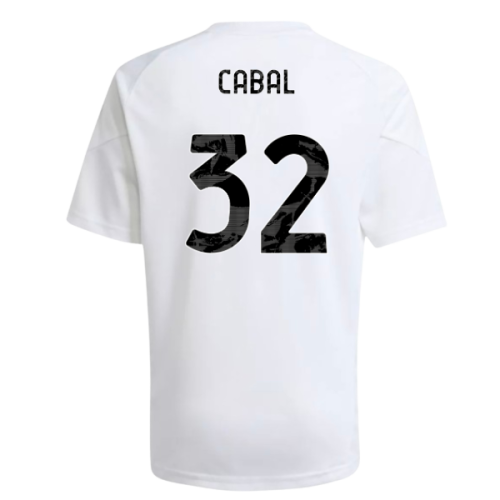 2025-2026 Juventus Training Shirt (White) - Kids (Cabal 32)