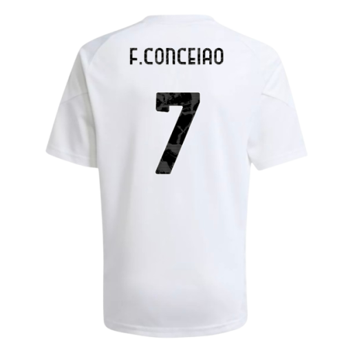 2025-2026 Juventus Training Shirt (White) - Kids (F.Conceiao 7)