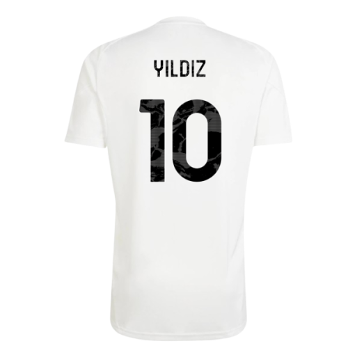 2025-2026 Juventus Training Shirt (White) (Yildiz 10)
