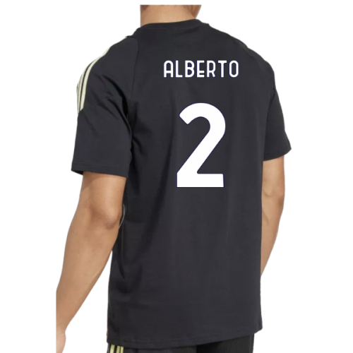 2025-2026 Juventus Training Tee (Black) (Alberto 2)